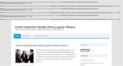 Desktop Screenshot of comoimportardesdechina.para-ganardinero.net